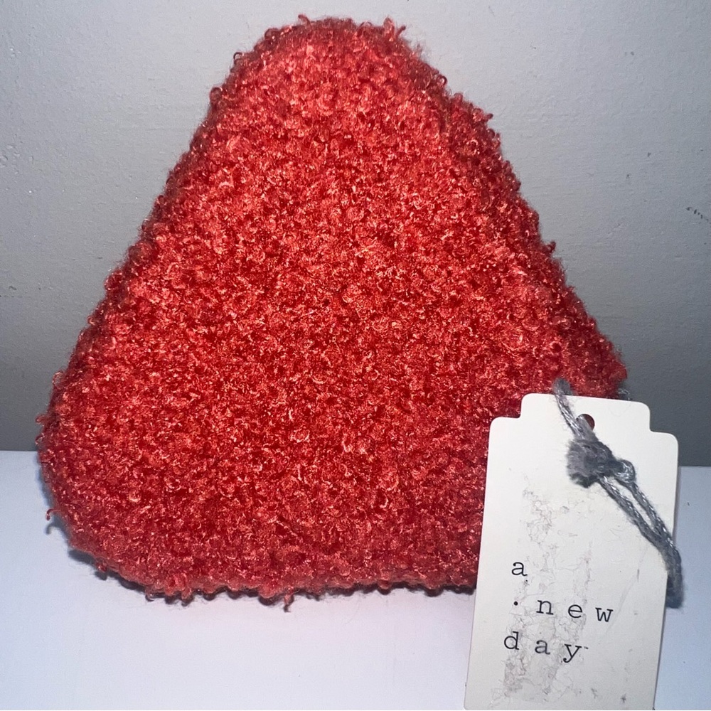 A New Day Orange Triangle Jewelry Case